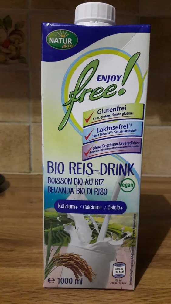 Boisson bio au riz
