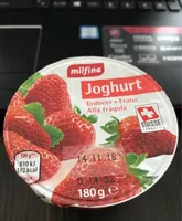 Joghurt, Erdbeeren