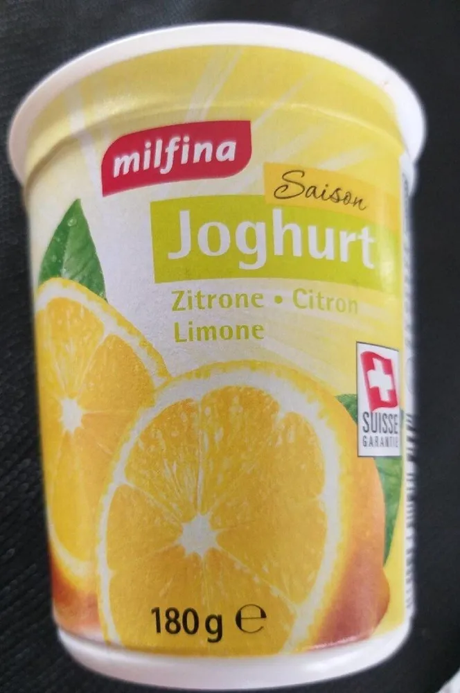 Joghurt citron