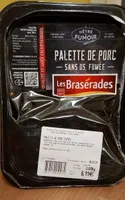 Palette de porc sans os, fumée
