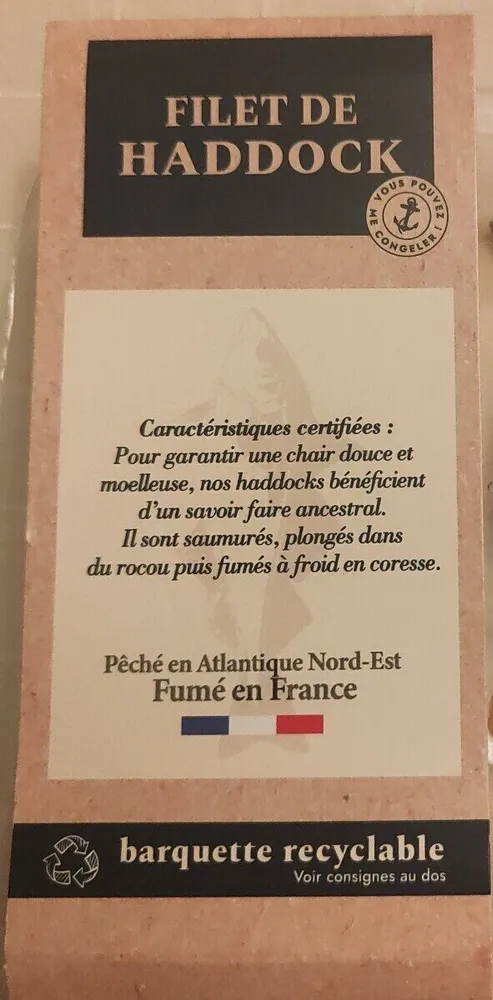 Filet de haddock