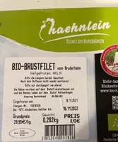 Bio chicken breast filet