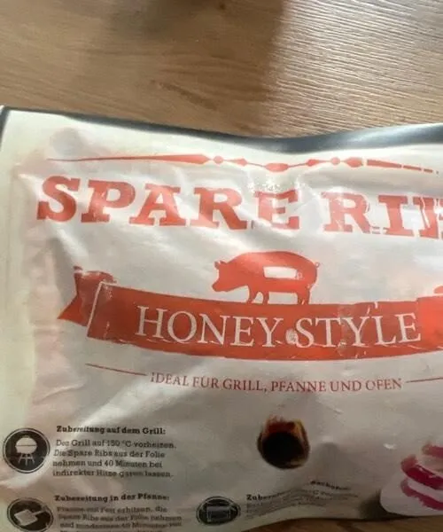 Spare Ribs  Honey Style
