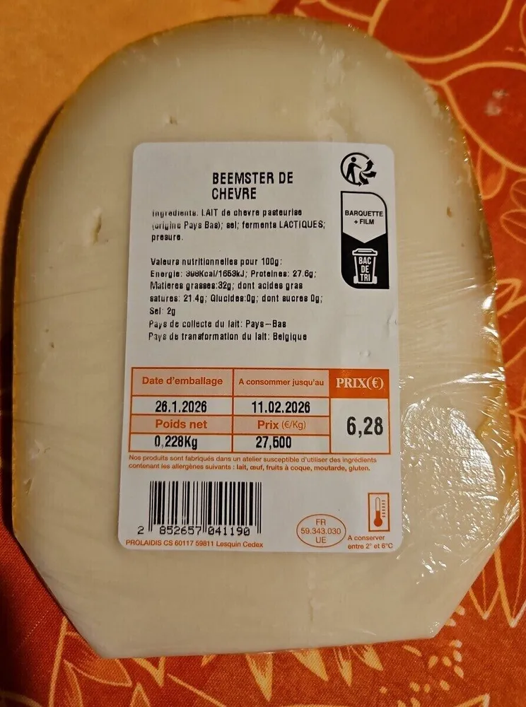 Beemster de chèvre