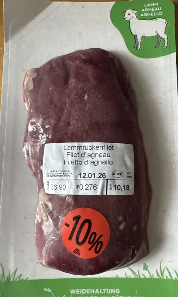 Lammrückenfilet