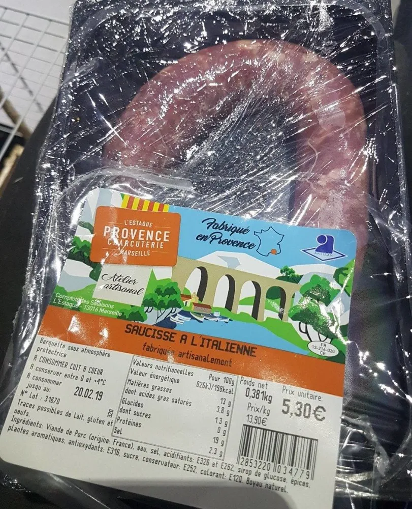 Saucisse à l'italienne