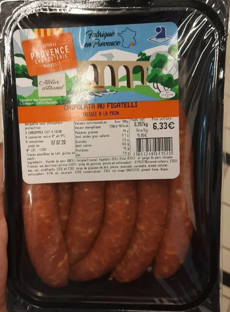 Chipolatta au figatelli