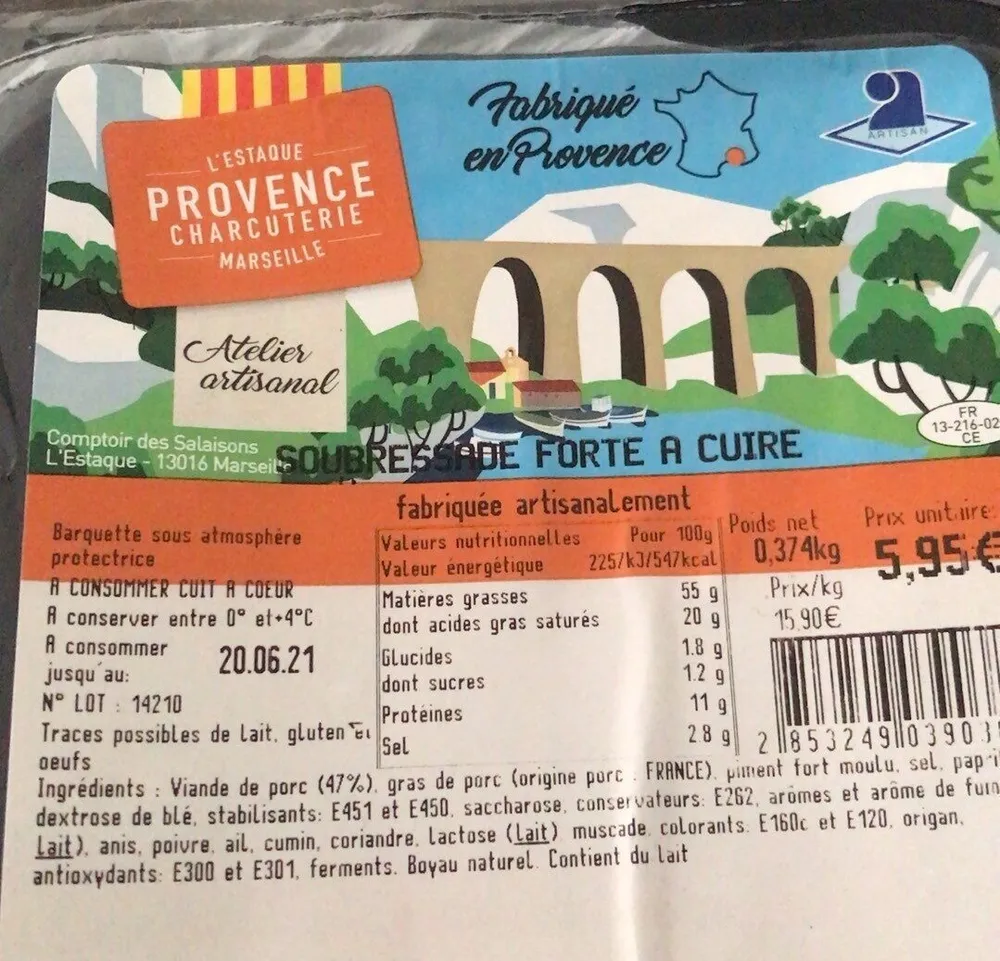 Soubressade forte a cuire