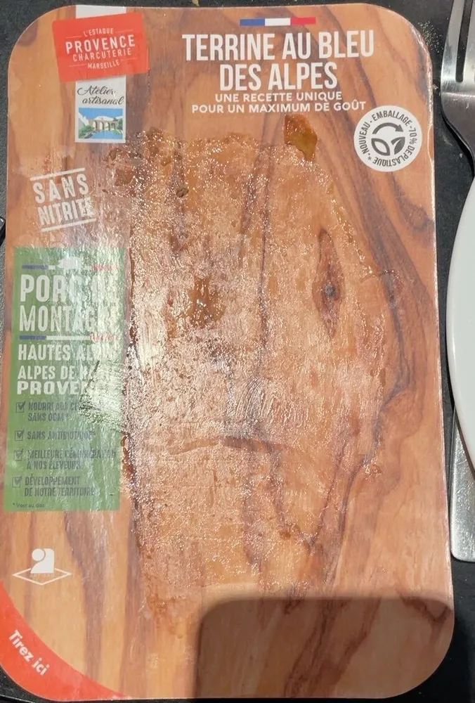 Terrine au bleu des Alpes