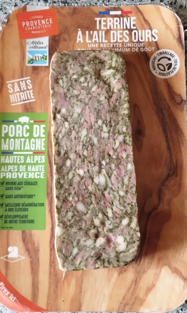 Terrine à l'ail des ours