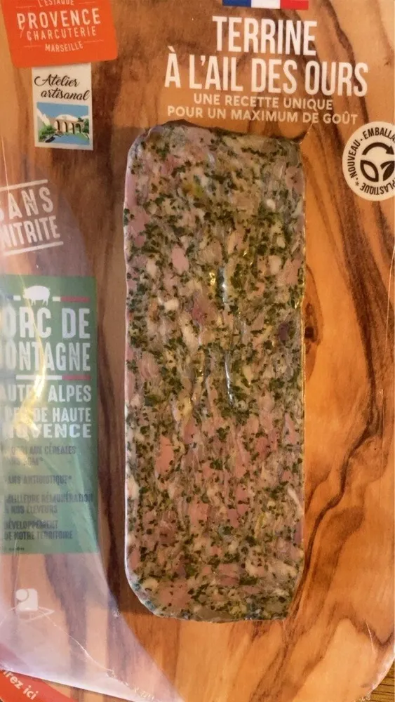 Terrine a l’ail des ours
