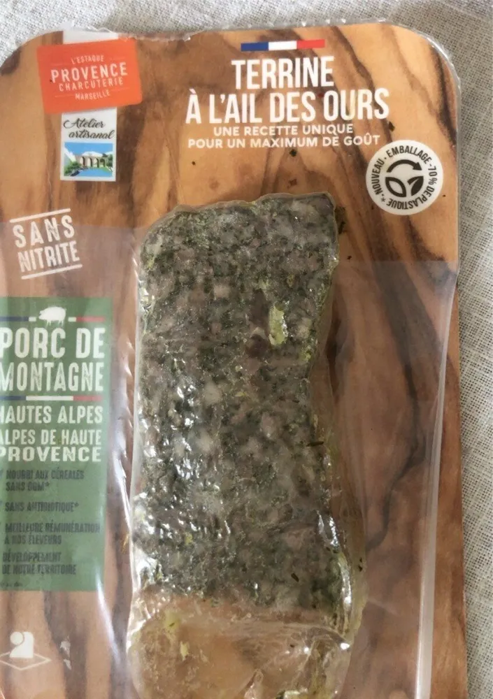 Terrine à l’ail des ours