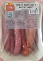 Chipolata authentique de Provence/merguez