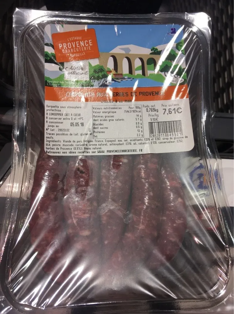 Chipolata aux herbes de provence