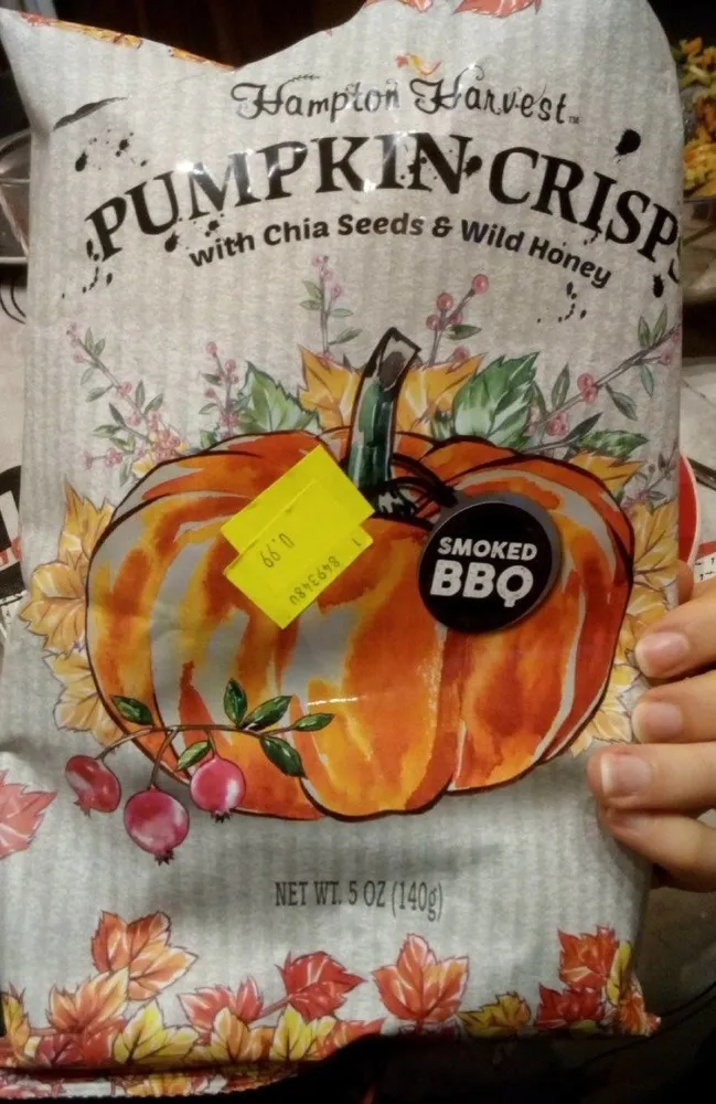 Pumpkin crisps