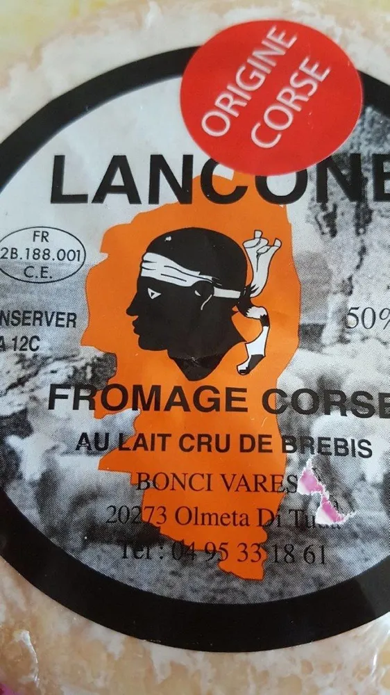 Fromage corse au lait de brebis