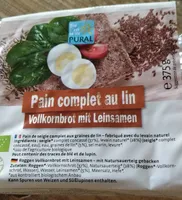 Pain complet au lin