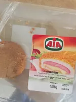 CHAUSSON - Pané de volaille farci au jambon et fromage.