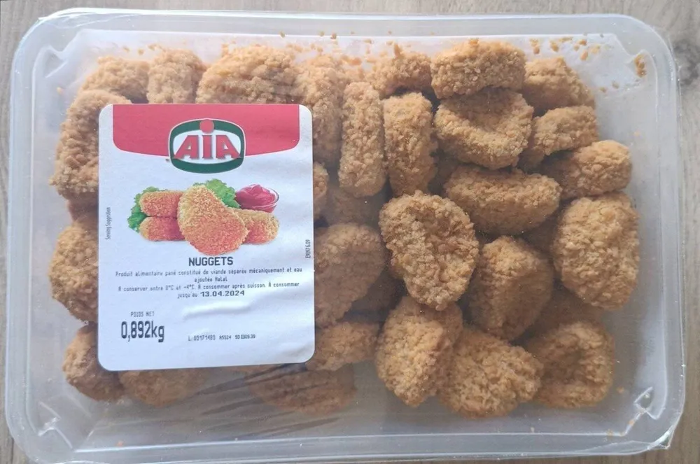 Nuggets de poulet halal