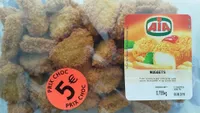 Nuggets de poulet Halal