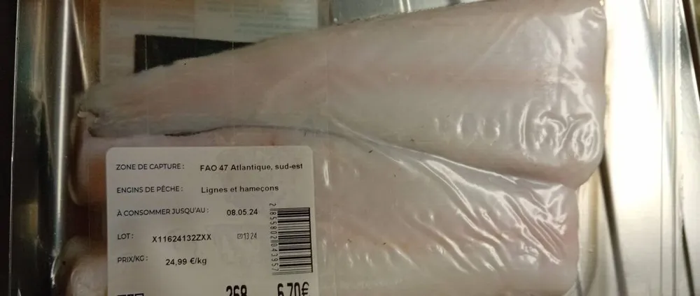 Filets de Merlu du Cap
