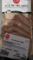 Rôti de porc confit
