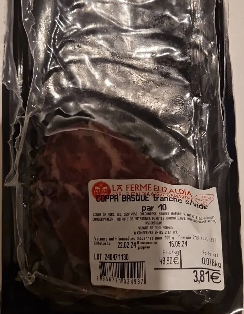 Coppa basque