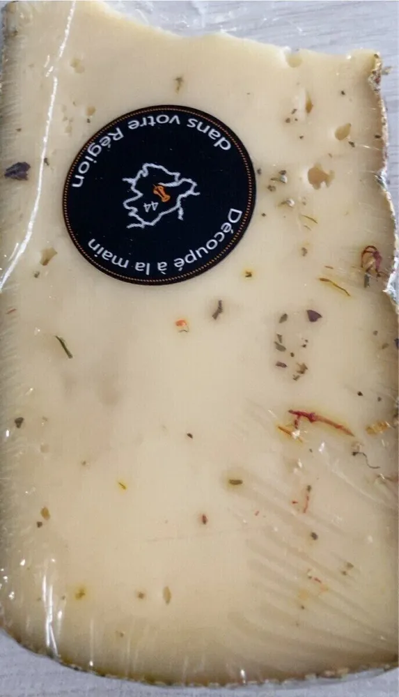 Tomme fermiere lait cru aux fleurs