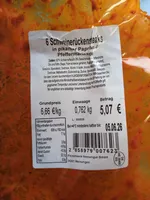 6 Schweinerückensteaks