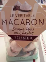 Macaron saveur poire au chocolat