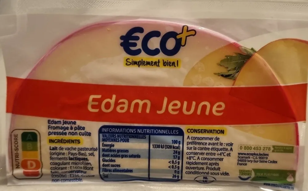 Edam jeune