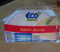 Edam jeune au lait pasteurisé
