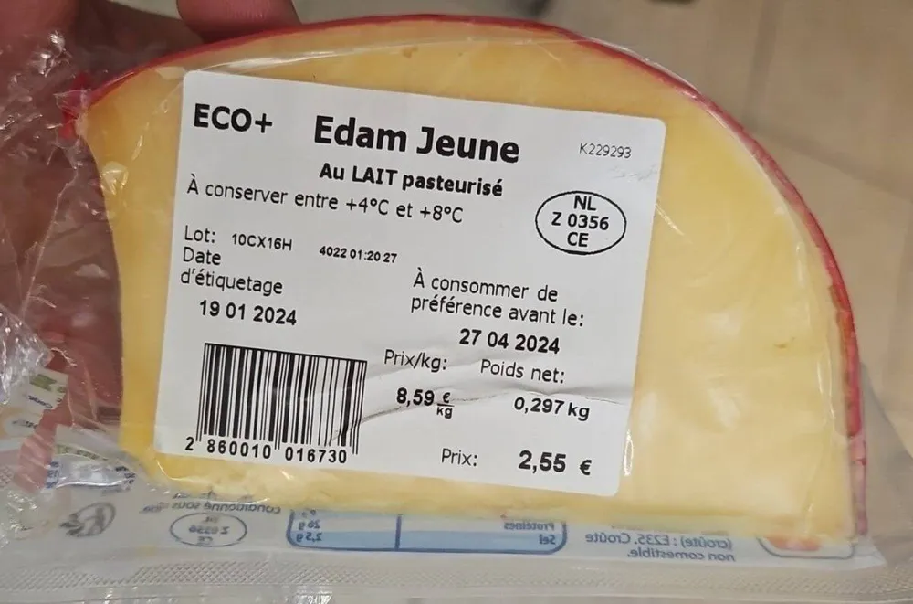 Edam jeune