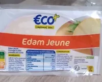 Edam jeune au lait pasteurisé