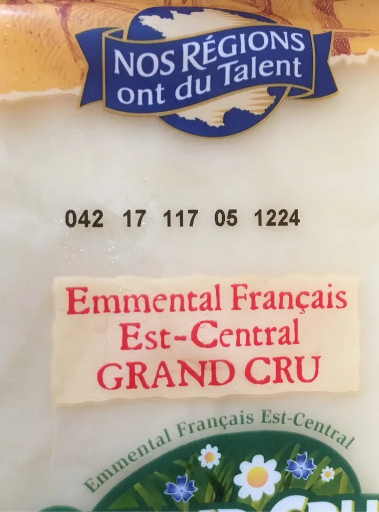 Emmental Français Est-Central Grand Cru