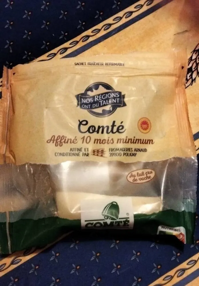 Comté, affiné 10 mois minimum