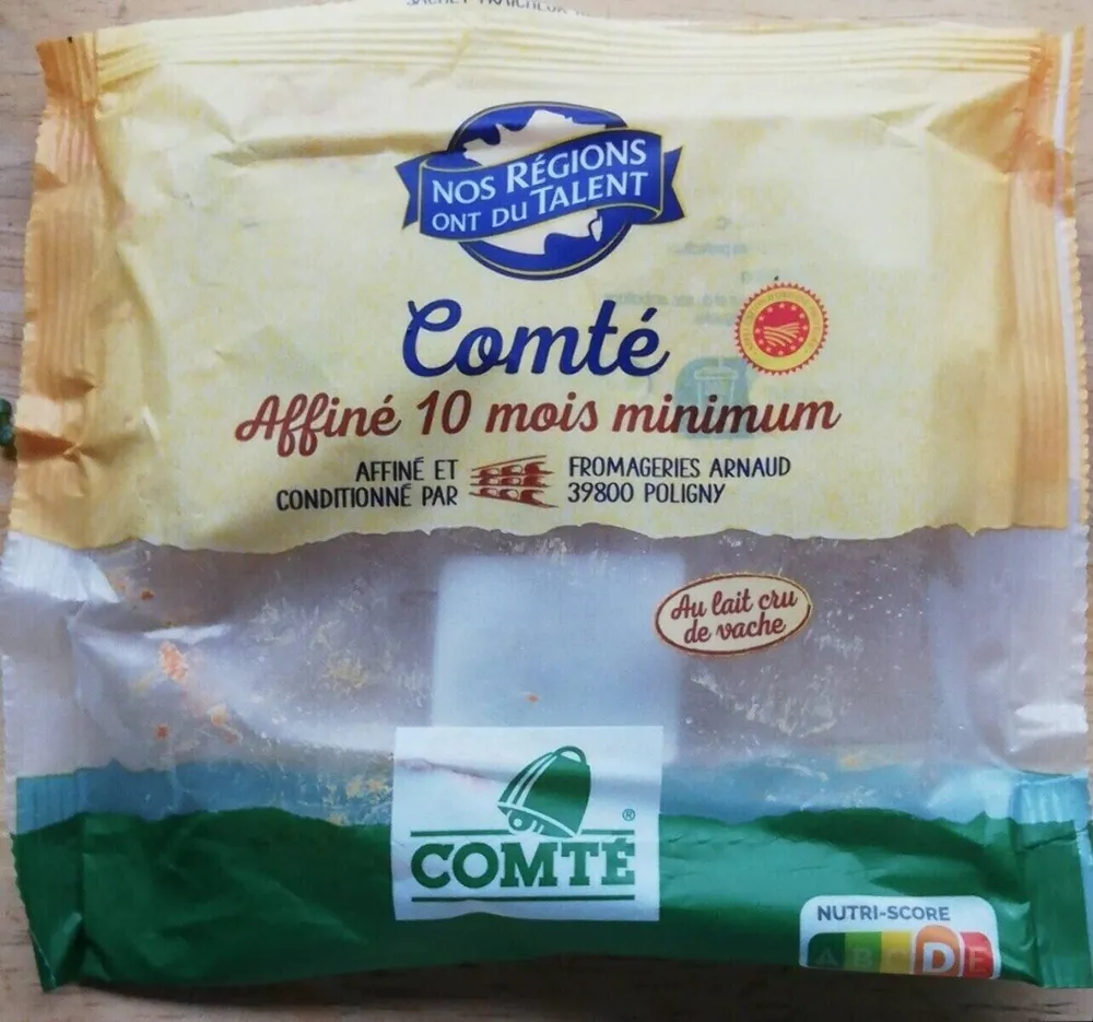 Comté affiné 10 mois minimum