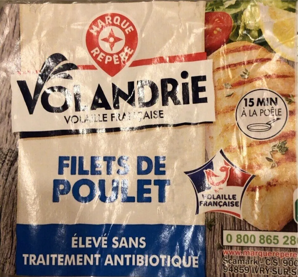 Filets de poulet