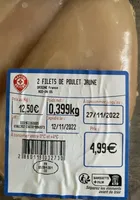 Filets de poulet
