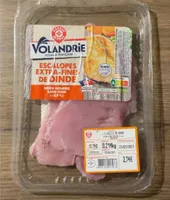escalopes extra-fines de dinde