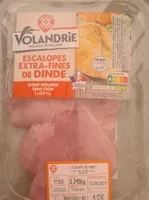 Escalopes extra fines de dinde