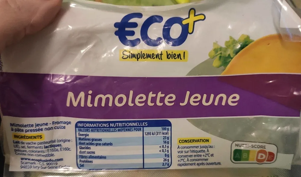 Mimolette jeune