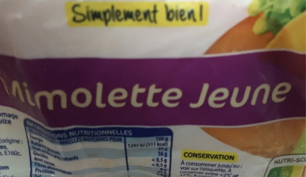 Mimolette jaune
