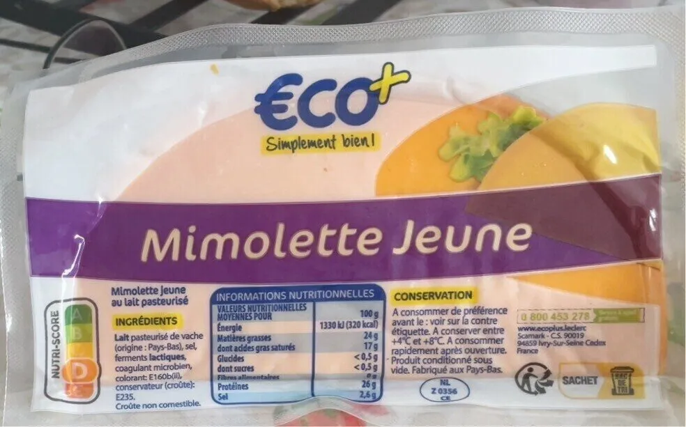 Mimolette jeune