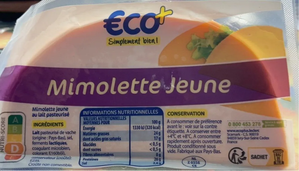mimolette jeune