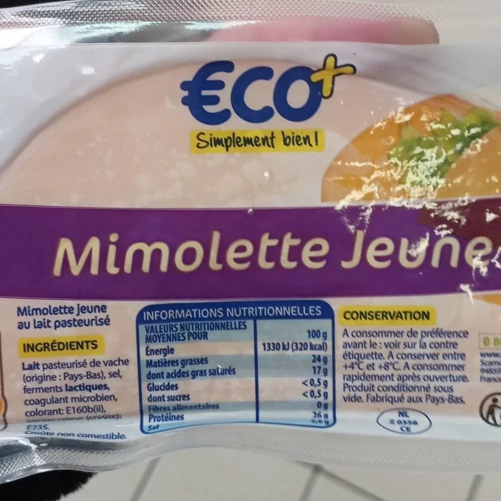 Mimolette jeune