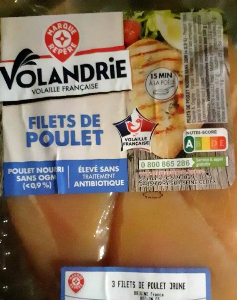 Filet de poulet