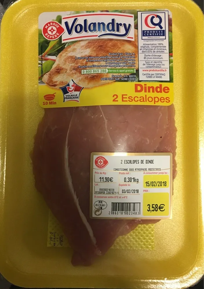 Dinde 2 Espcalopes