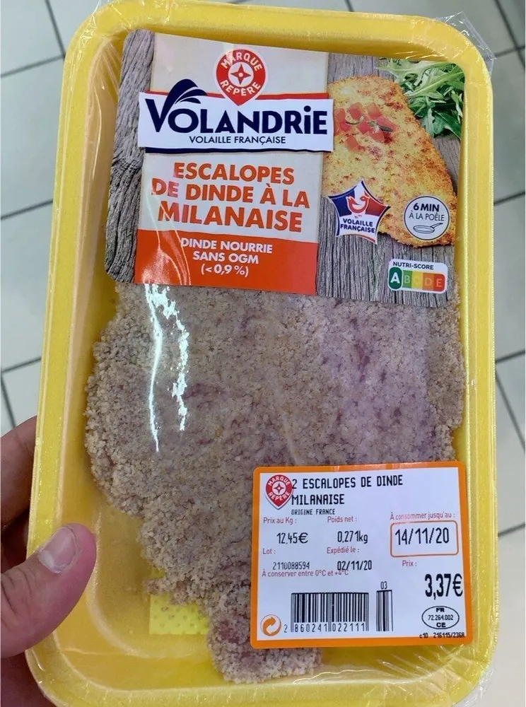 Escalope milanaise