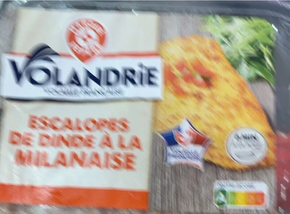 Escalope dinde à la milanaise